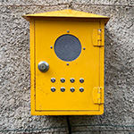 Hörbox im Klostergarten